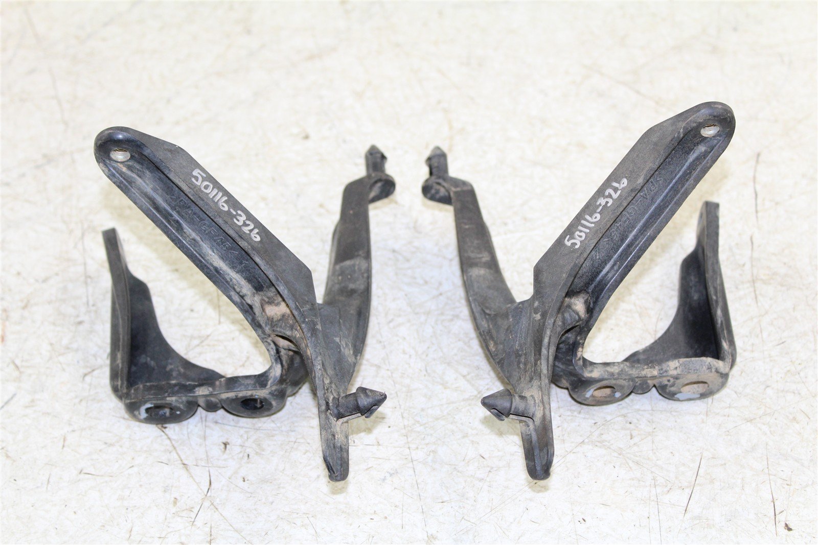 2008 Yamaha Raptor 250 Front Fender Support Mounts Brackets 50116