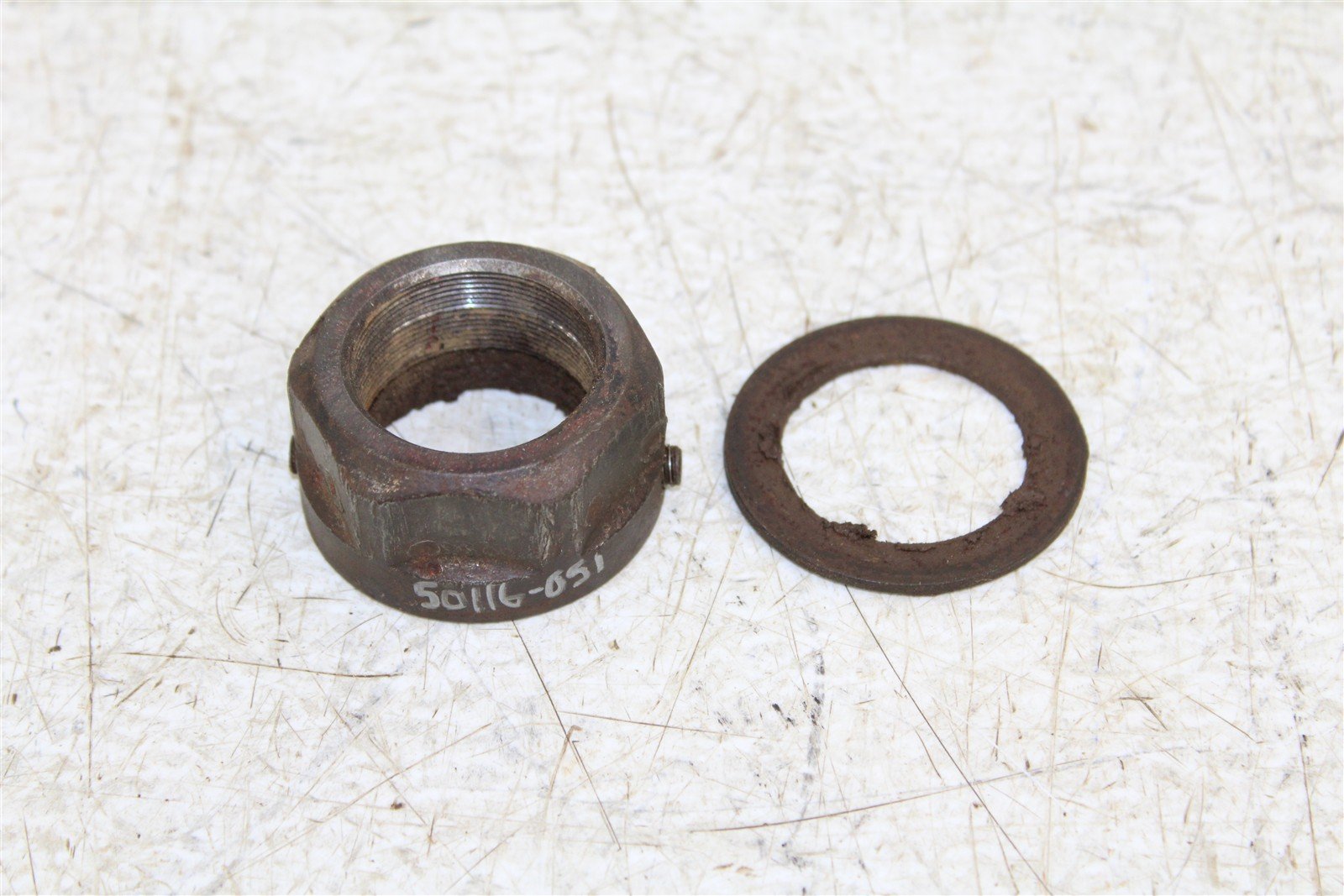 2008 Yamaha Raptor 250 Rear Axle Lock Nut 50116