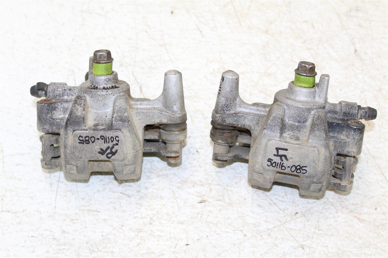 2008 Yamaha Raptor 250 Front Brake Calipers Set Left Right 50116