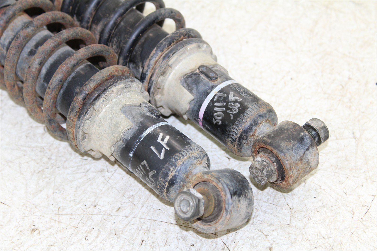 2004 Yamaha Bruin 350 4x4 Front Shocks Spring Absorber Left Right 50117