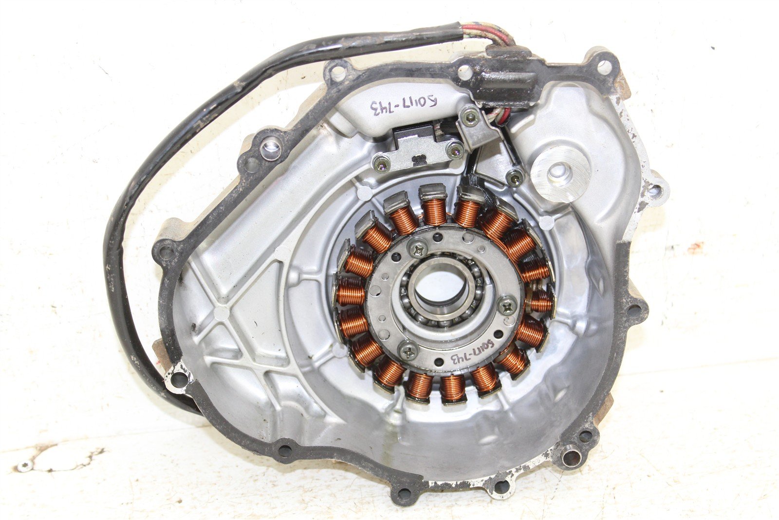2004 Yamaha Bruin 350 4x4 Stator Magneto Generator Coil w/ Cover 50117