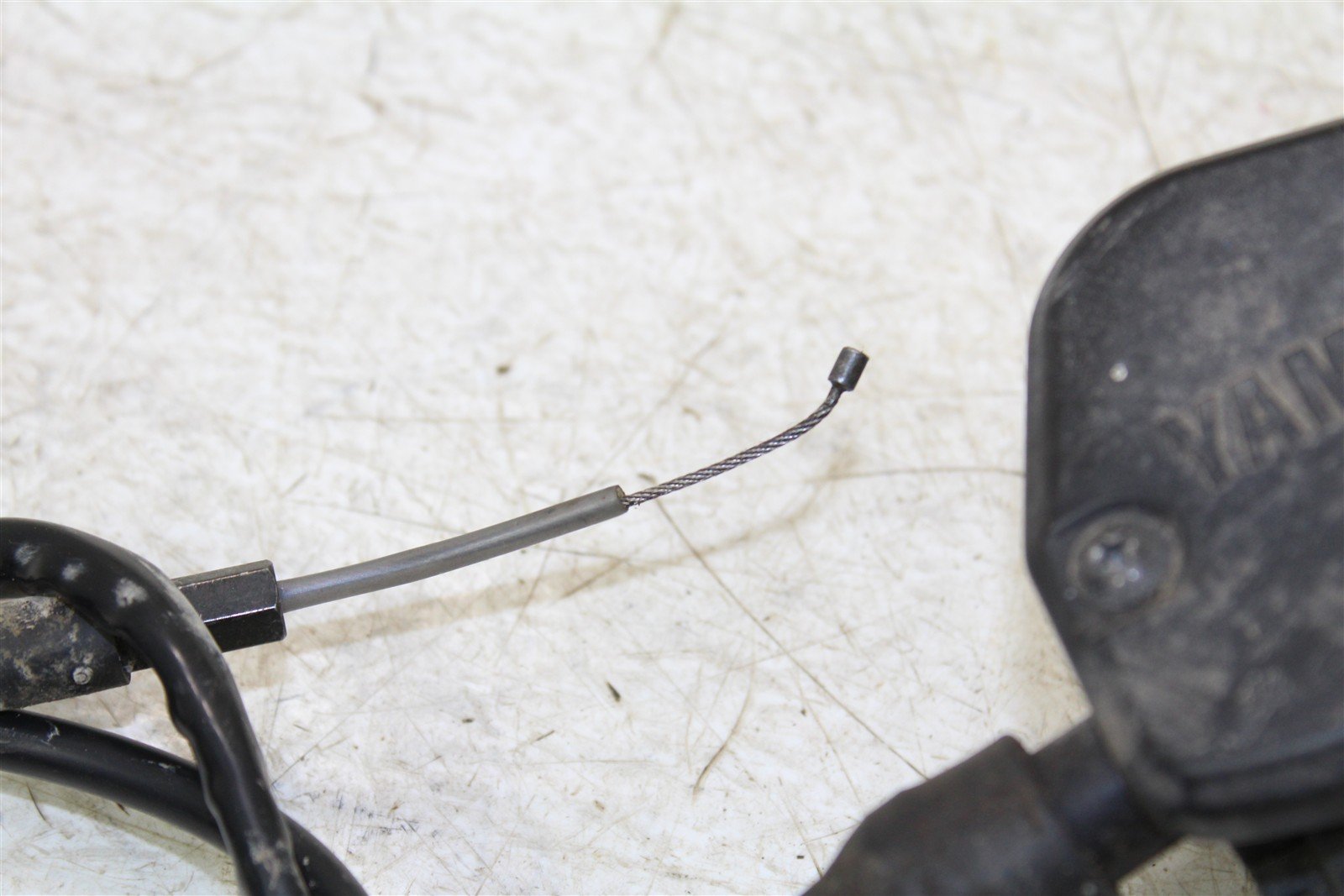 2004 Yamaha Bruin 350 4x4 Throttle Lever Housing w/ 4x4 Switch & Cable 50117