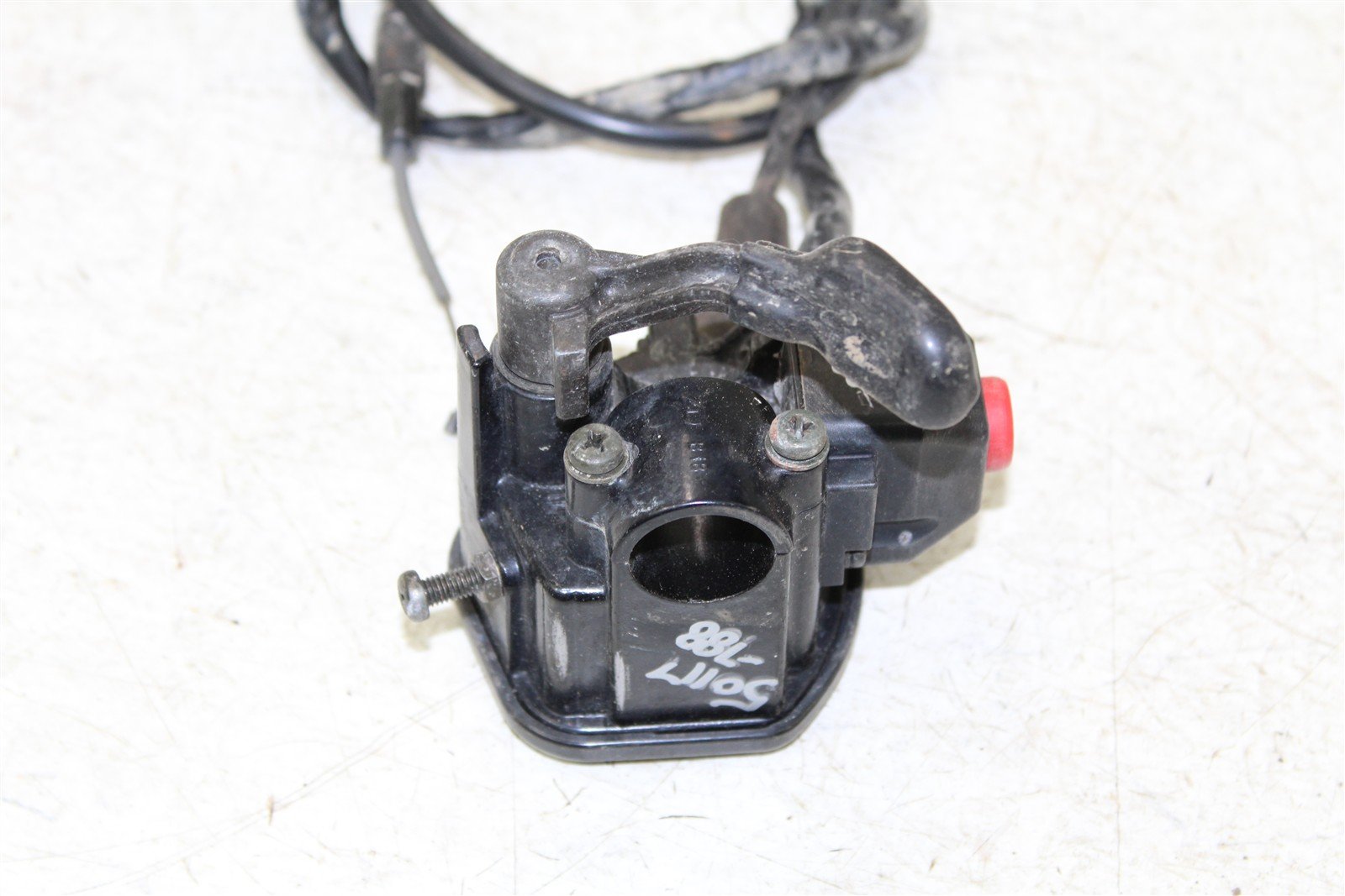 2004 Yamaha Bruin 350 4x4 Throttle Lever Housing w/ 4x4 Switch & Cable 50117