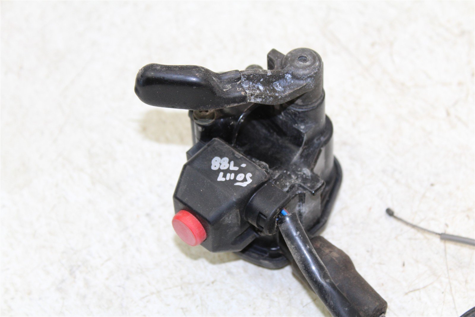 2004 Yamaha Bruin 350 4x4 Throttle Lever Housing w/ 4x4 Switch & Cable 50117