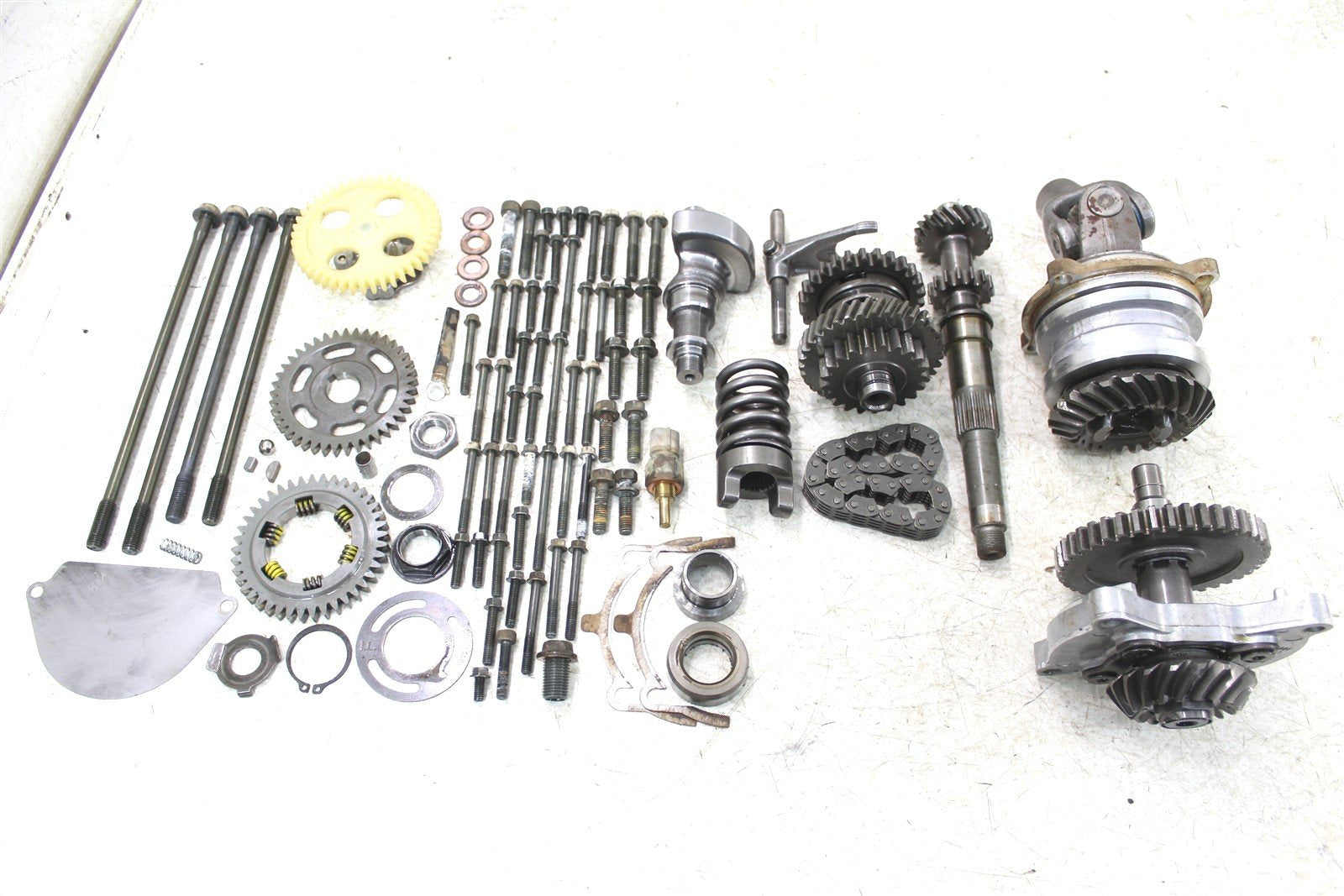 2004 Yamaha Bruin 350 4x4 Transmission Gears Shift Shaft Forks Drum 50117