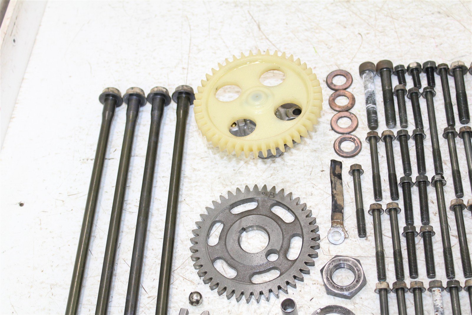 2004 Yamaha Bruin 350 4x4 Transmission Gears Shift Shaft Forks Drum 50117