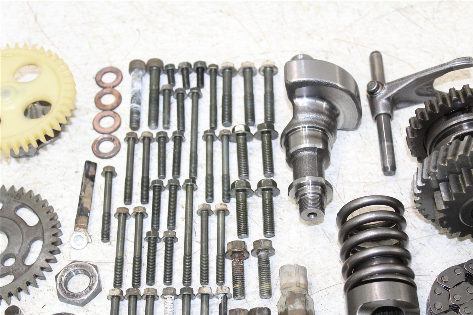2004 Yamaha Bruin 350 4x4 Transmission Gears Shift Shaft Forks Drum 50117