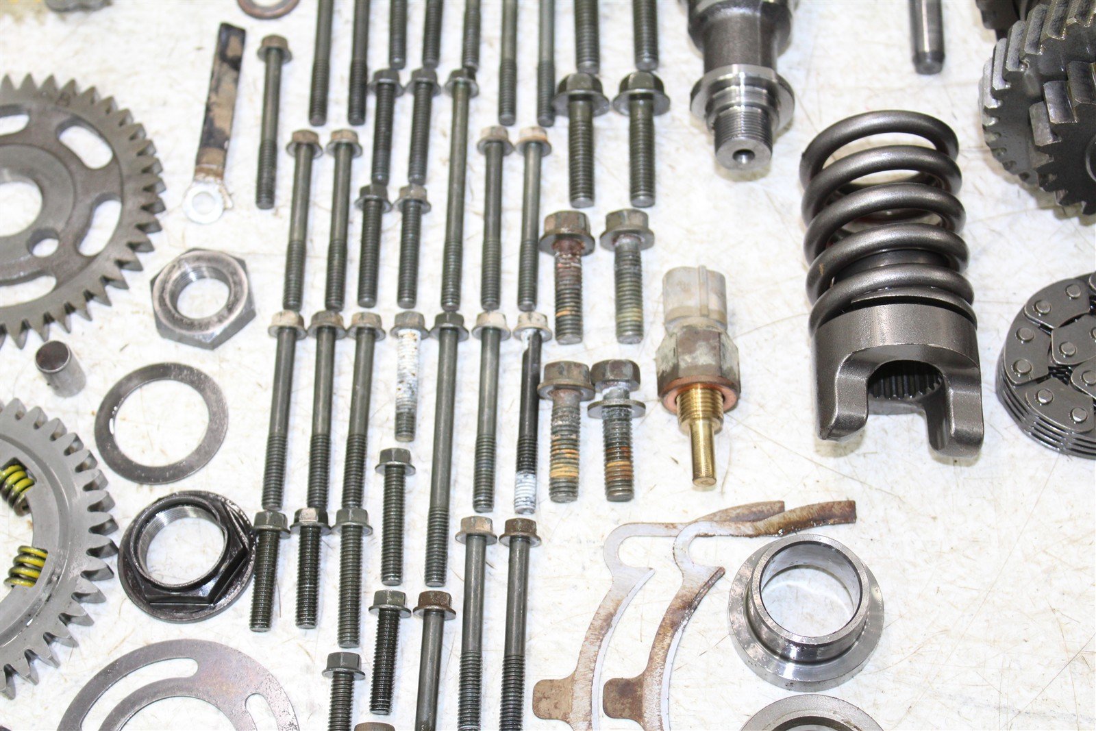 2004 Yamaha Bruin 350 4x4 Transmission Gears Shift Shaft Forks Drum 50117