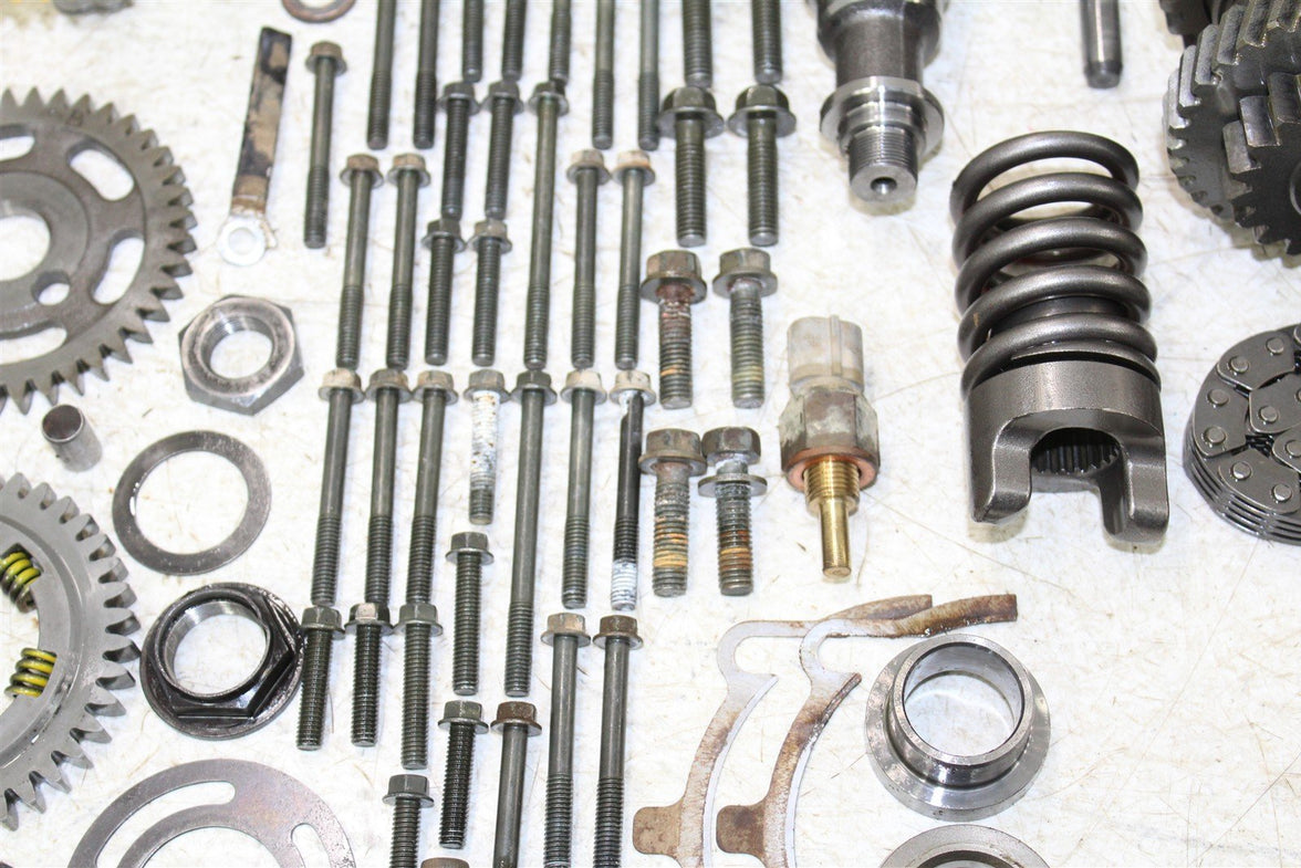 2004 Yamaha Bruin 350 4x4 Transmission Gears Shift Shaft Forks Drum 50117