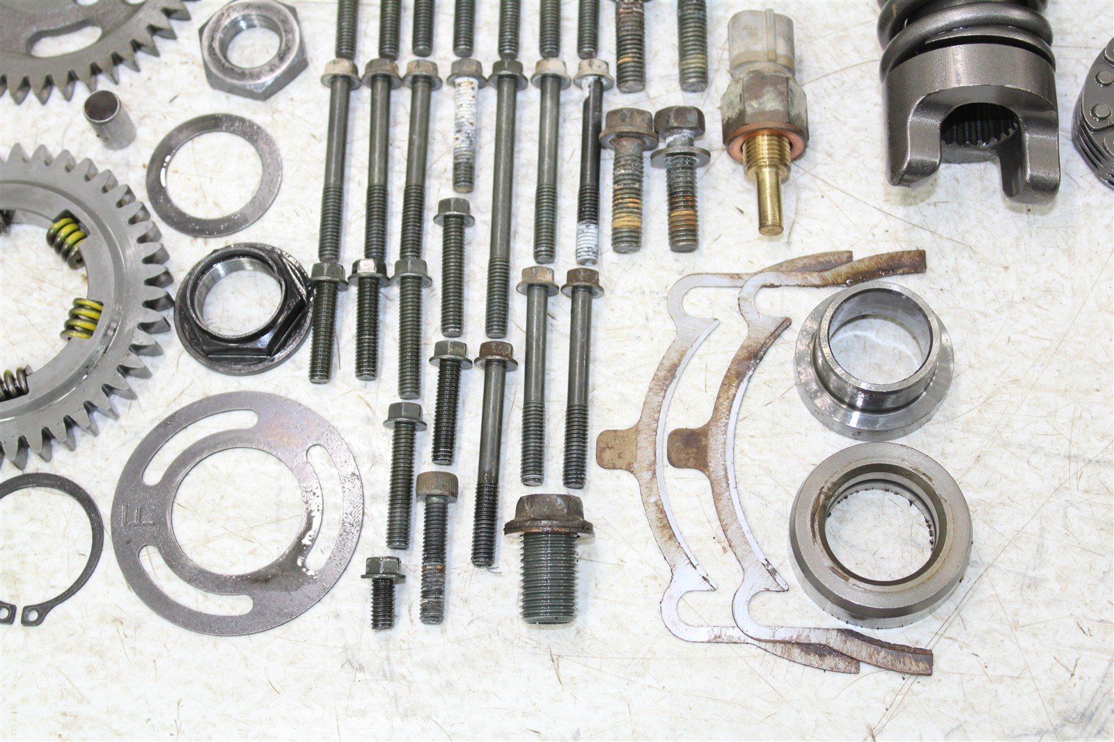 2004 Yamaha Bruin 350 4x4 Transmission Gears Shift Shaft Forks Drum 50117