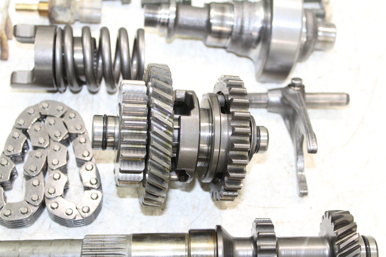 2004 Yamaha Bruin 350 4x4 Transmission Gears Shift Shaft Forks Drum 50117