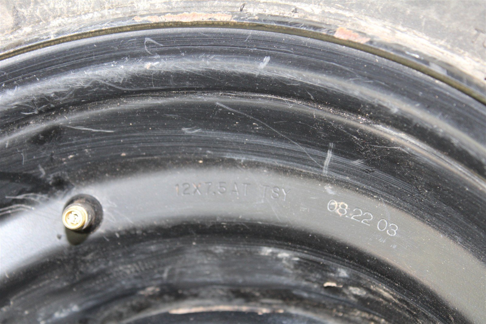 2004 Yamaha Bruin 350 4x4 Rear Wheel Set Rims 50117