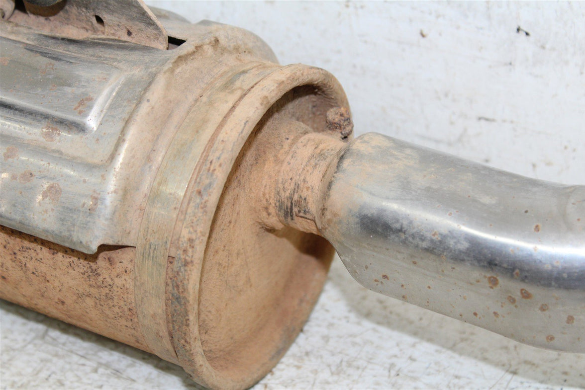 2004 Yamaha Bruin 350 4x4 Exhaust Head Pipe Silencer Muffler 50117