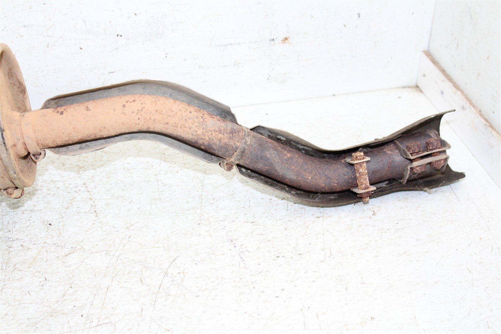 2004 Yamaha Bruin 350 4x4 Exhaust Head Pipe Silencer Muffler 50117