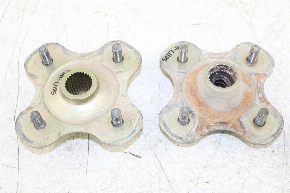 2004 Yamaha Bruin 350 4x4 Rear Hubs Wheel Mounts 50117