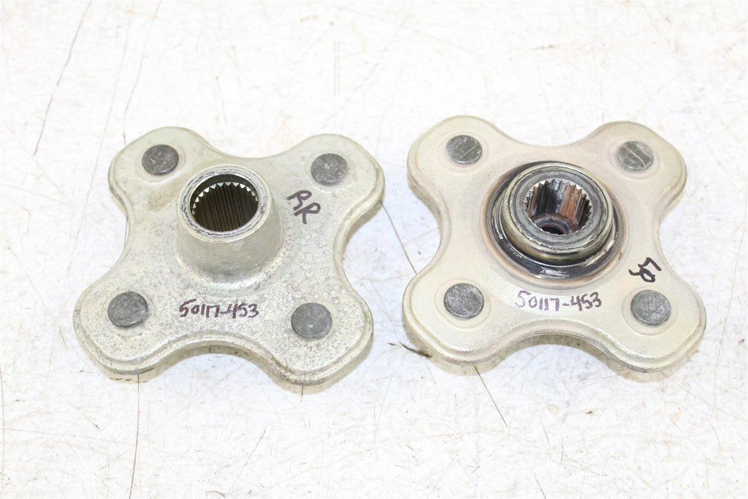 2004 Yamaha Bruin 350 4x4 Rear Hubs Wheel Mounts 50117