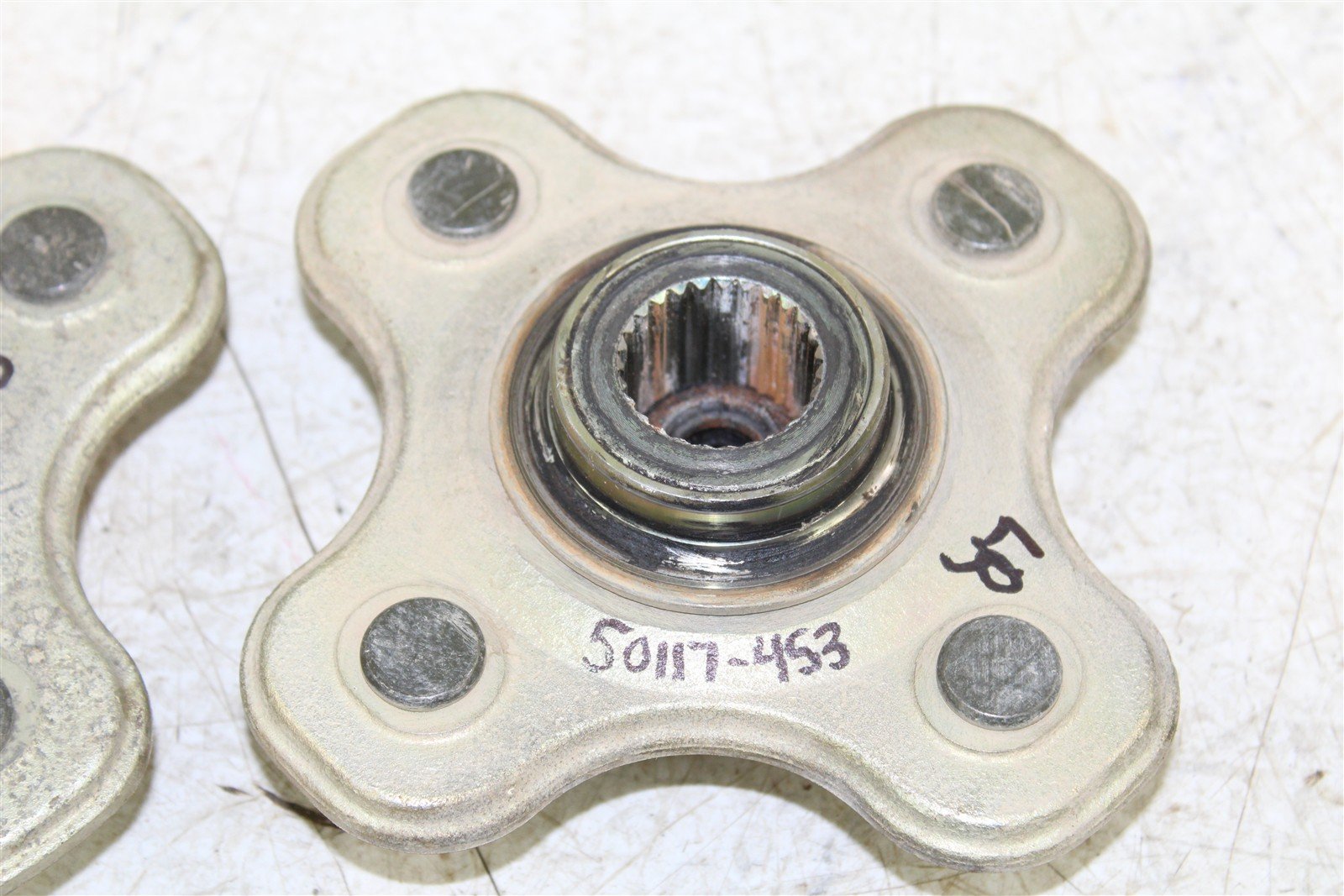 2004 Yamaha Bruin 350 4x4 Rear Hubs Wheel Mounts 50117
