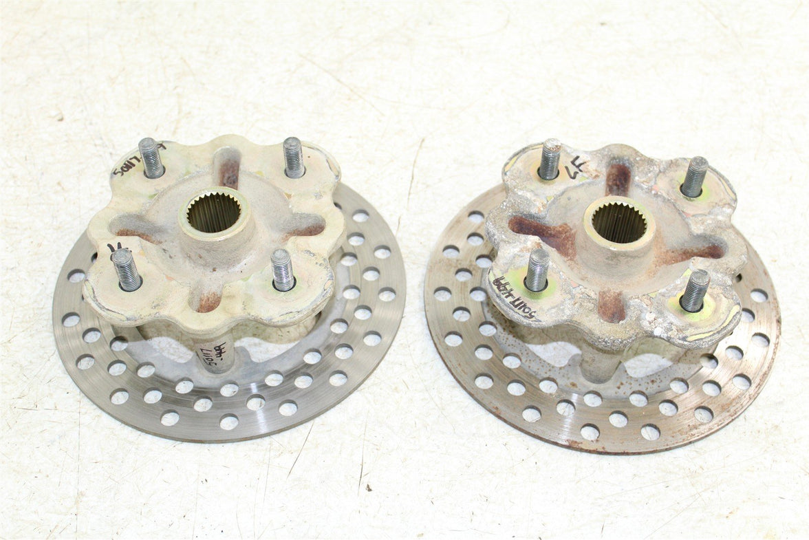 2004 Yamaha Bruin 350 4x4 Front Hubs Brake Rotors 50117