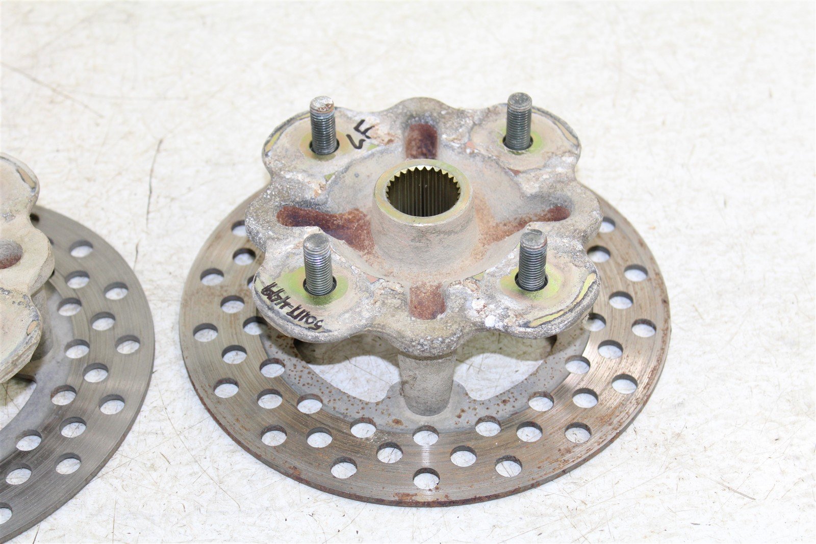 2004 Yamaha Bruin 350 4x4 Front Hubs Brake Rotors 50117