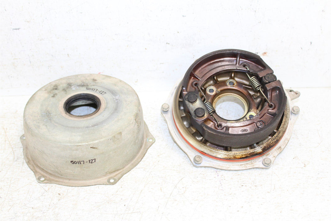 2004 Yamaha Bruin 350 4x4 Rear Brake Drum Backing Plate Panel w/ Cover 50117