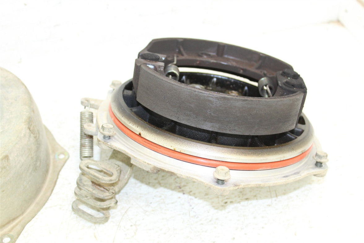 2004 Yamaha Bruin 350 4x4 Rear Brake Drum Backing Plate Panel w/ Cover 50117