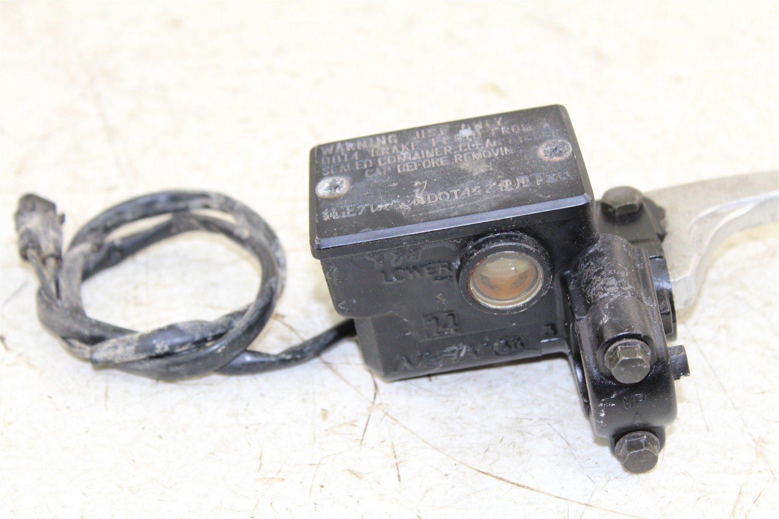 2004 Yamaha Bruin 350 4x4 Front Brake Master Cylinder Lever 50117