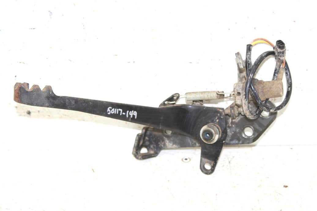 2004 Yamaha Bruin 350 4x4 Rear Brake Pedal w/ Taillight Switch Mount 50117
