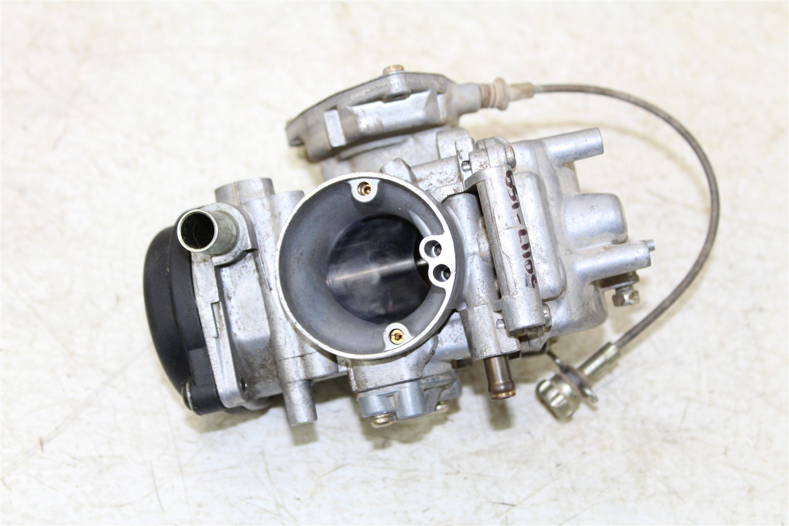 2004 Yamaha Bruin 350 4x4 Mikuni Carburetor Carb Fuel Intake 50117
