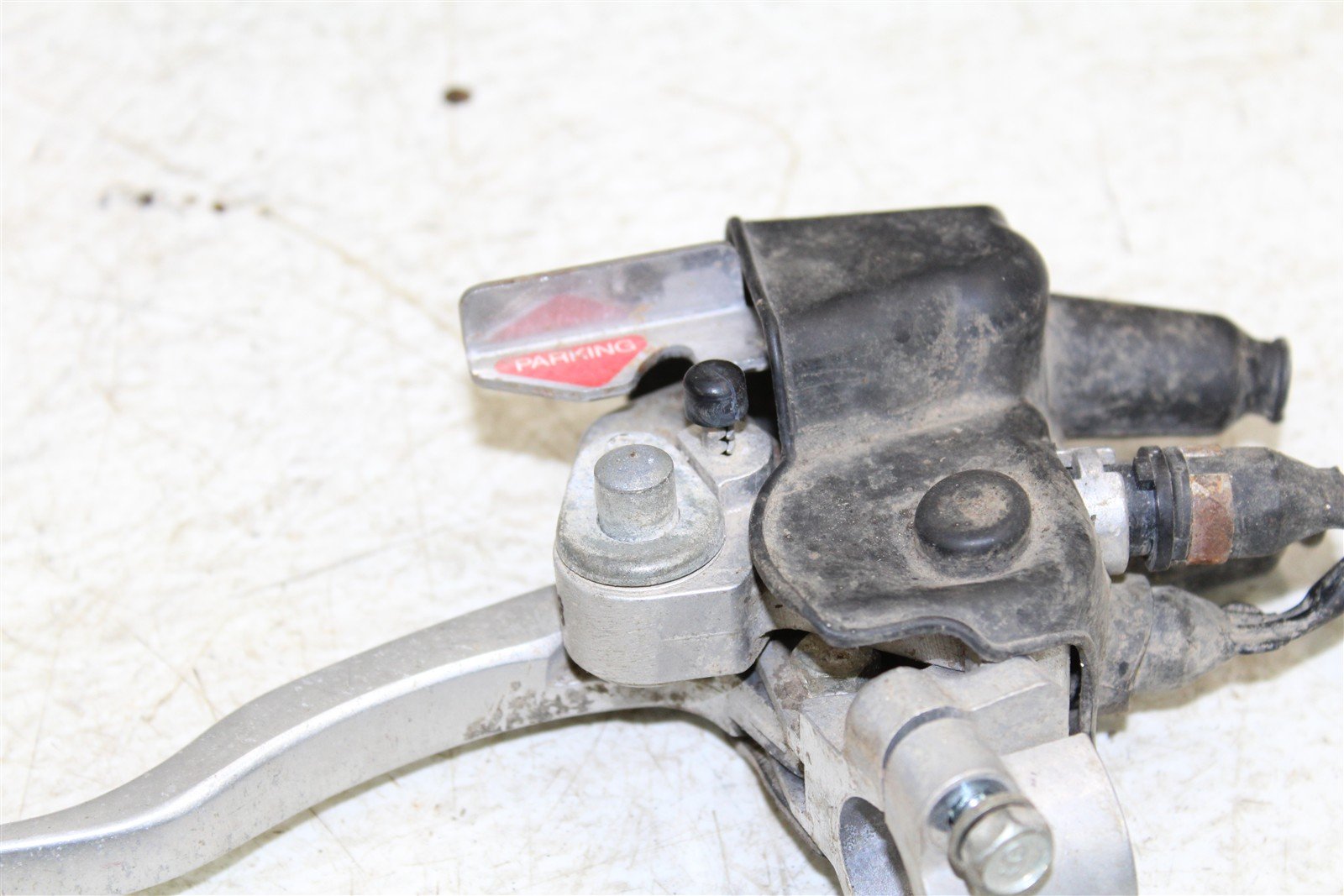 2004 Yamaha Wolverine 350 4x4 Parking Brake Lever w/ Perch Mount 50118