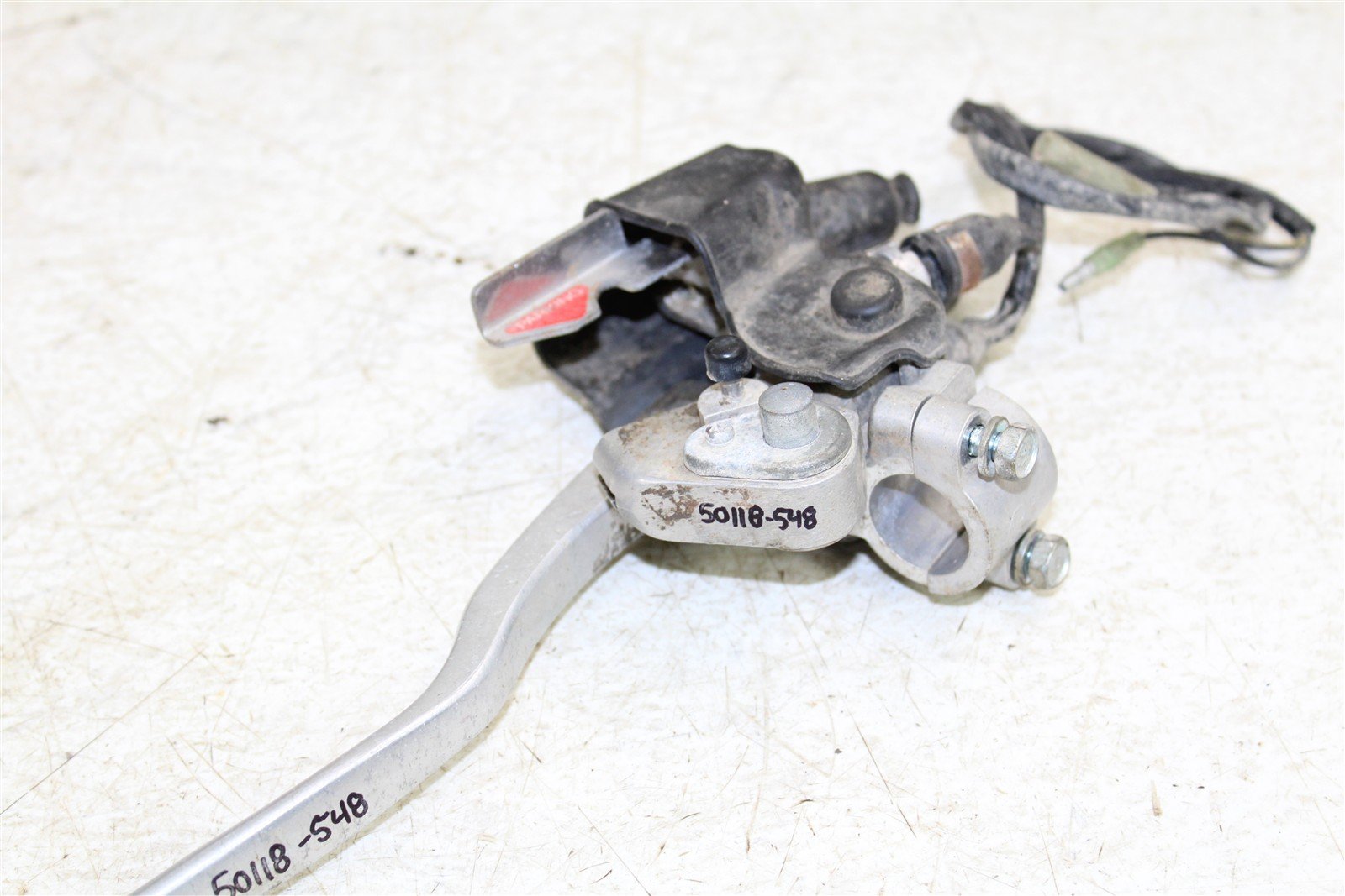 2004 Yamaha Wolverine 350 4x4 Parking Brake Lever w/ Perch Mount 50118