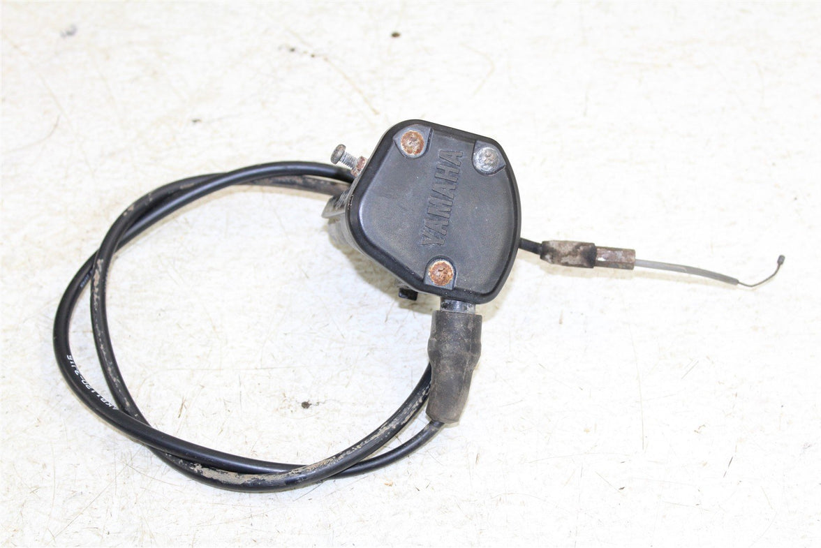 2004 Yamaha Wolverine 350 4x4 Throttle Lever Housing w/ Cable 50118