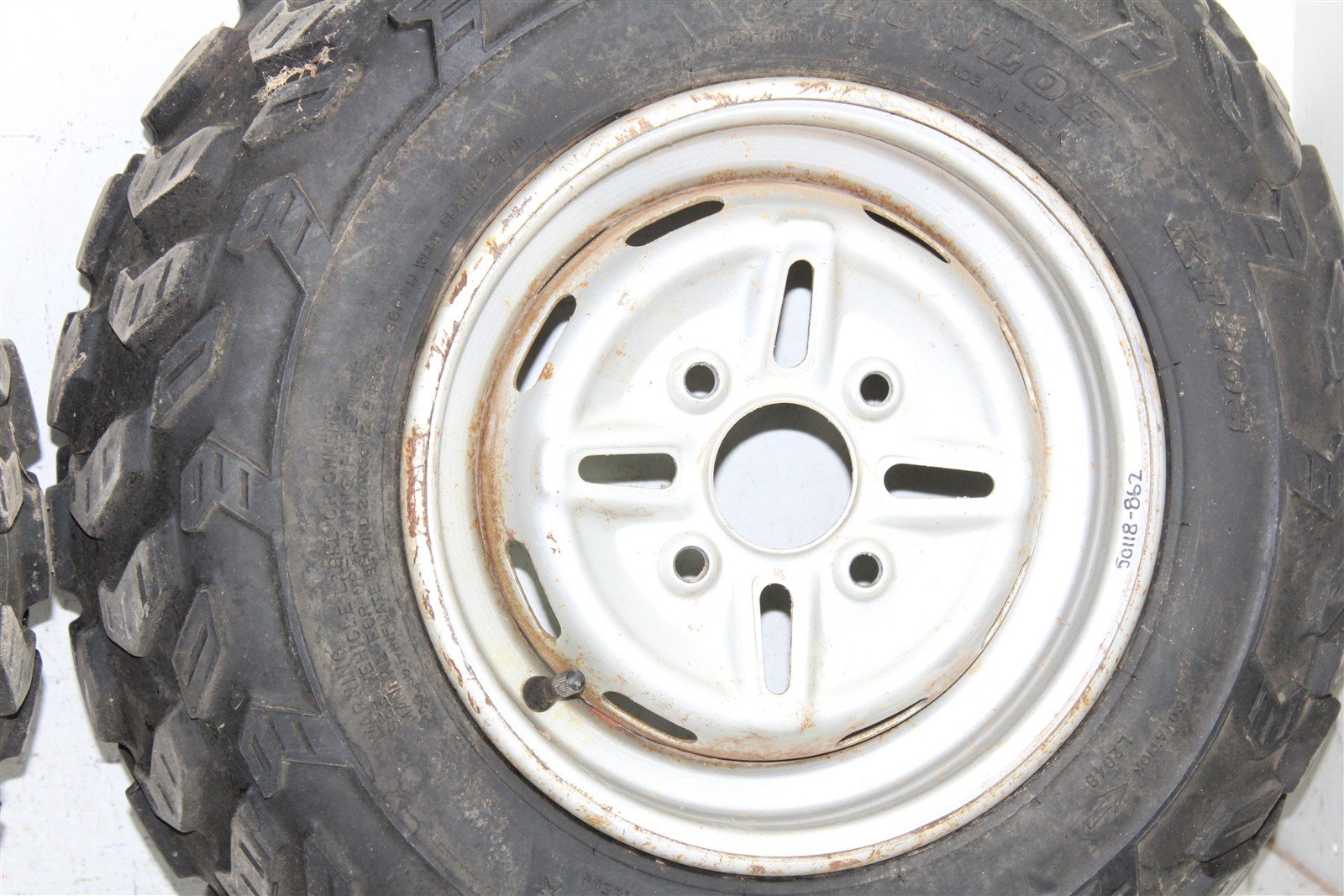 2004 Yamaha Wolverine 350 4x4 Front Wheel Set Rims 50118