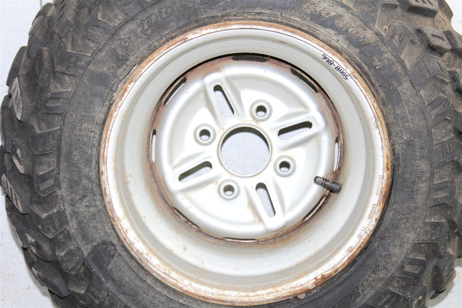 2004 Yamaha Wolverine 350 4x4 Rear Wheel Set Rims 50118
