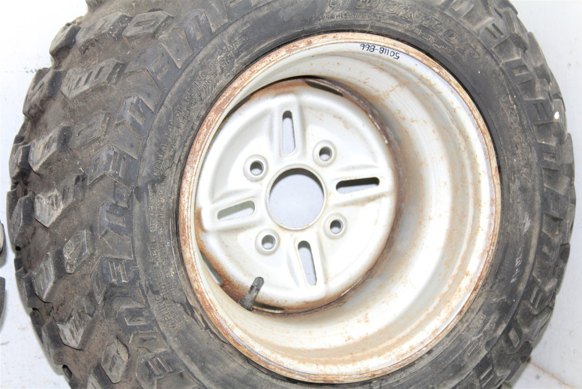 2004 Yamaha Wolverine 350 4x4 Rear Wheel Set Rims 50118