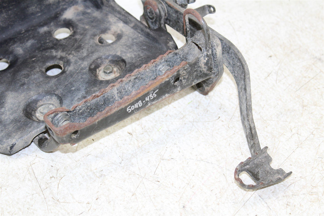 2004 Yamaha Wolverine 350 4x4 Right Heel Guard w/ Rear Brake Pedal 50118