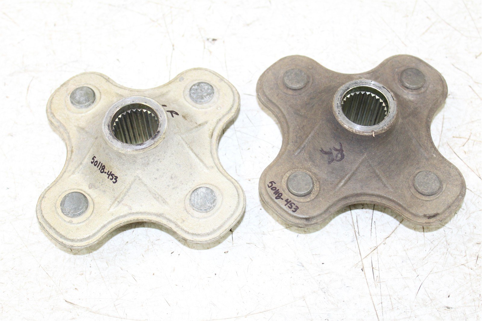 2004 Yamaha Wolverine 350 4x4 Rear Hubs Wheel Mounts 50118