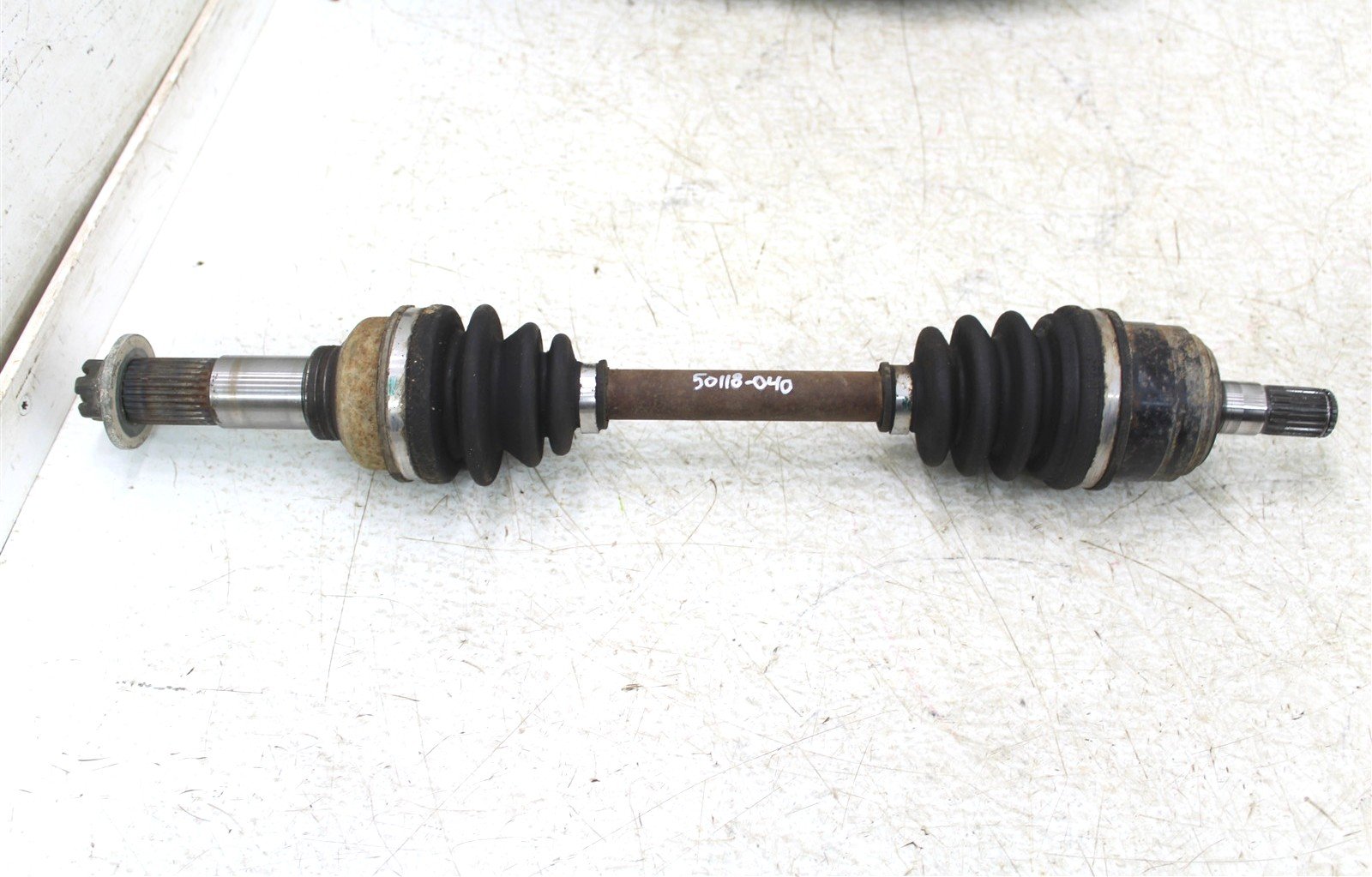 2004 Yamaha Wolverine 350 4x4 Left Front CV Axle Boot Straight 50118