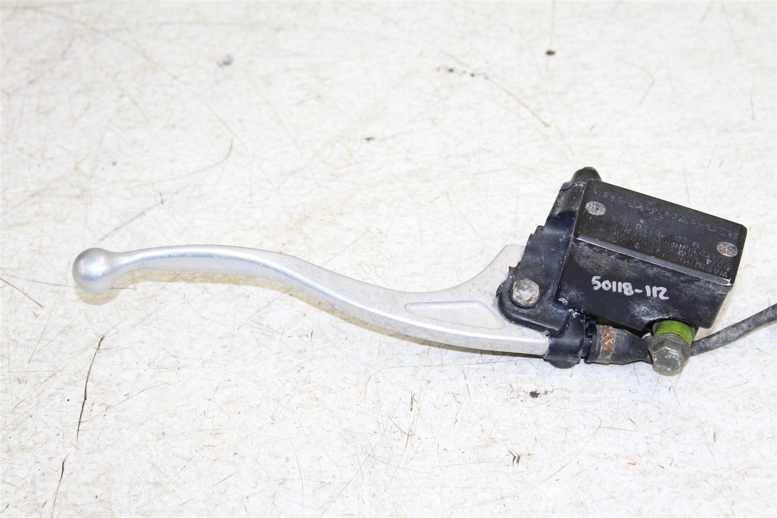 2004 Yamaha Wolverine 350 4x4 Front Brake Master Cylinder Lever 50118