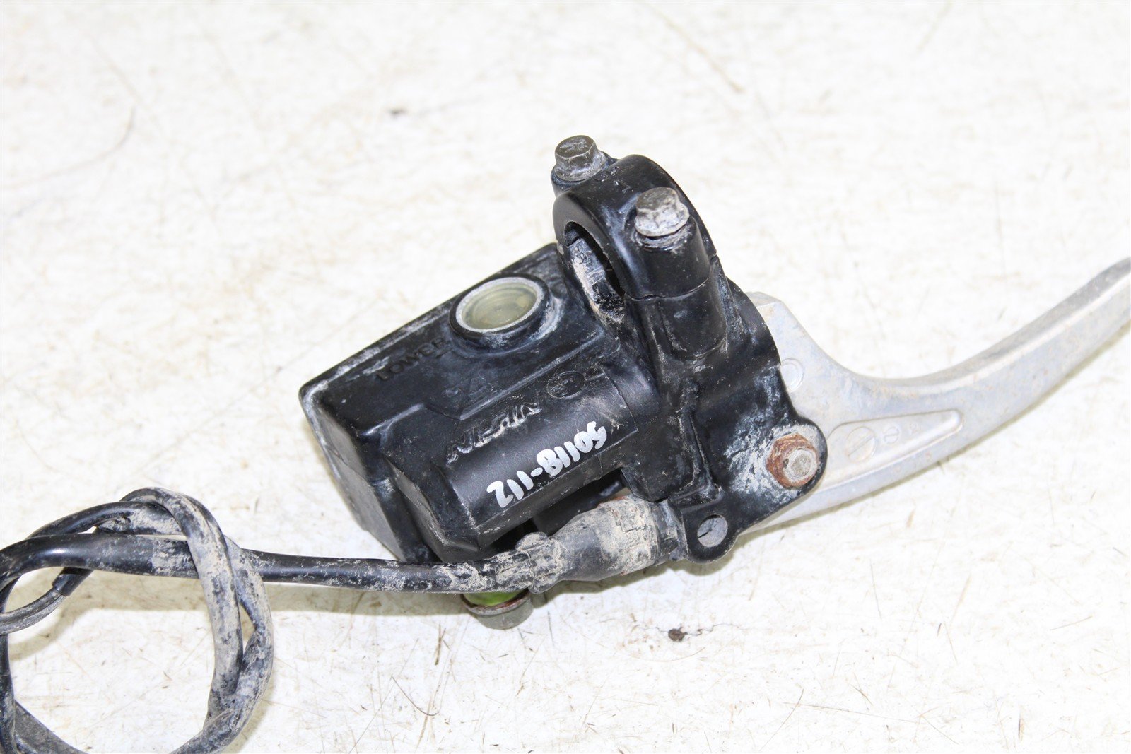 2004 Yamaha Wolverine 350 4x4 Front Brake Master Cylinder Lever 50118