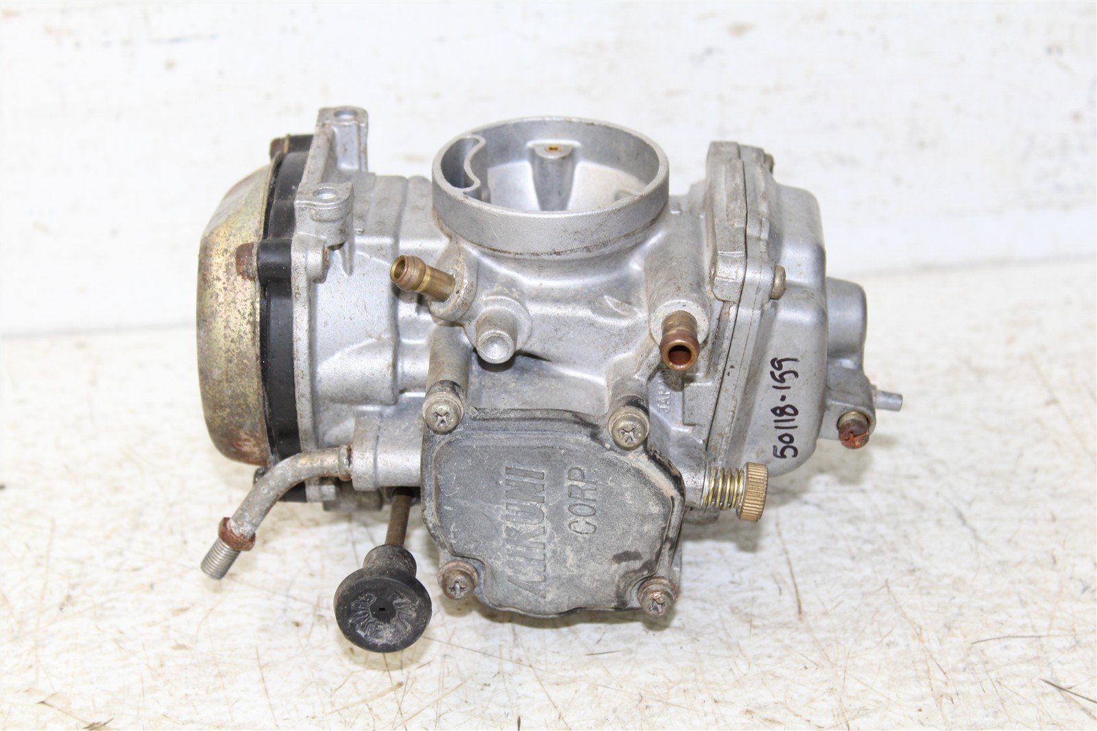 2004 Yamaha Wolverine 350 4x4 Mikuni Carburetor Carb Fuel Intake 50118