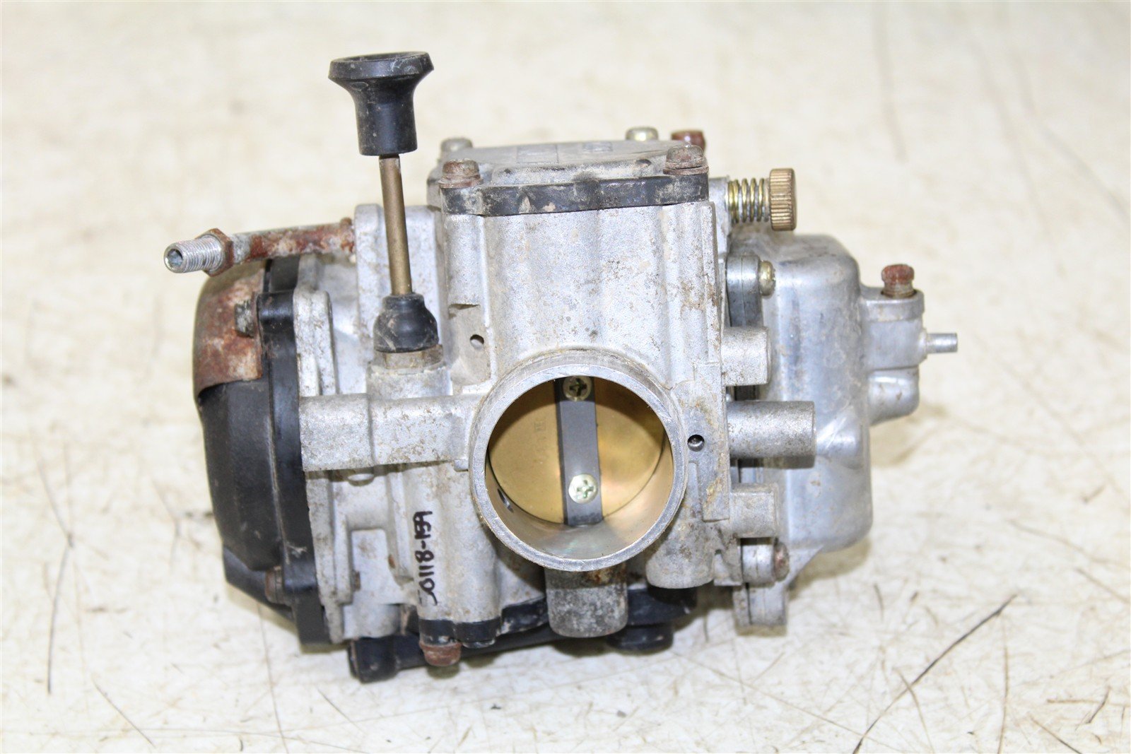2004 Yamaha Wolverine 350 4x4 Mikuni Carburetor Carb Fuel Intake 50118