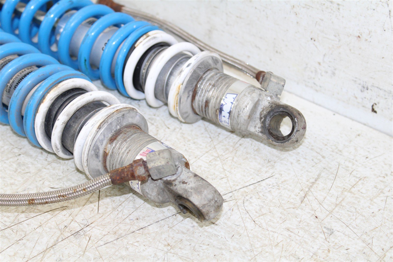 1995 Yamaha Wolverine 350 4x4 Works Performance Front Reservoir Shocks 50119