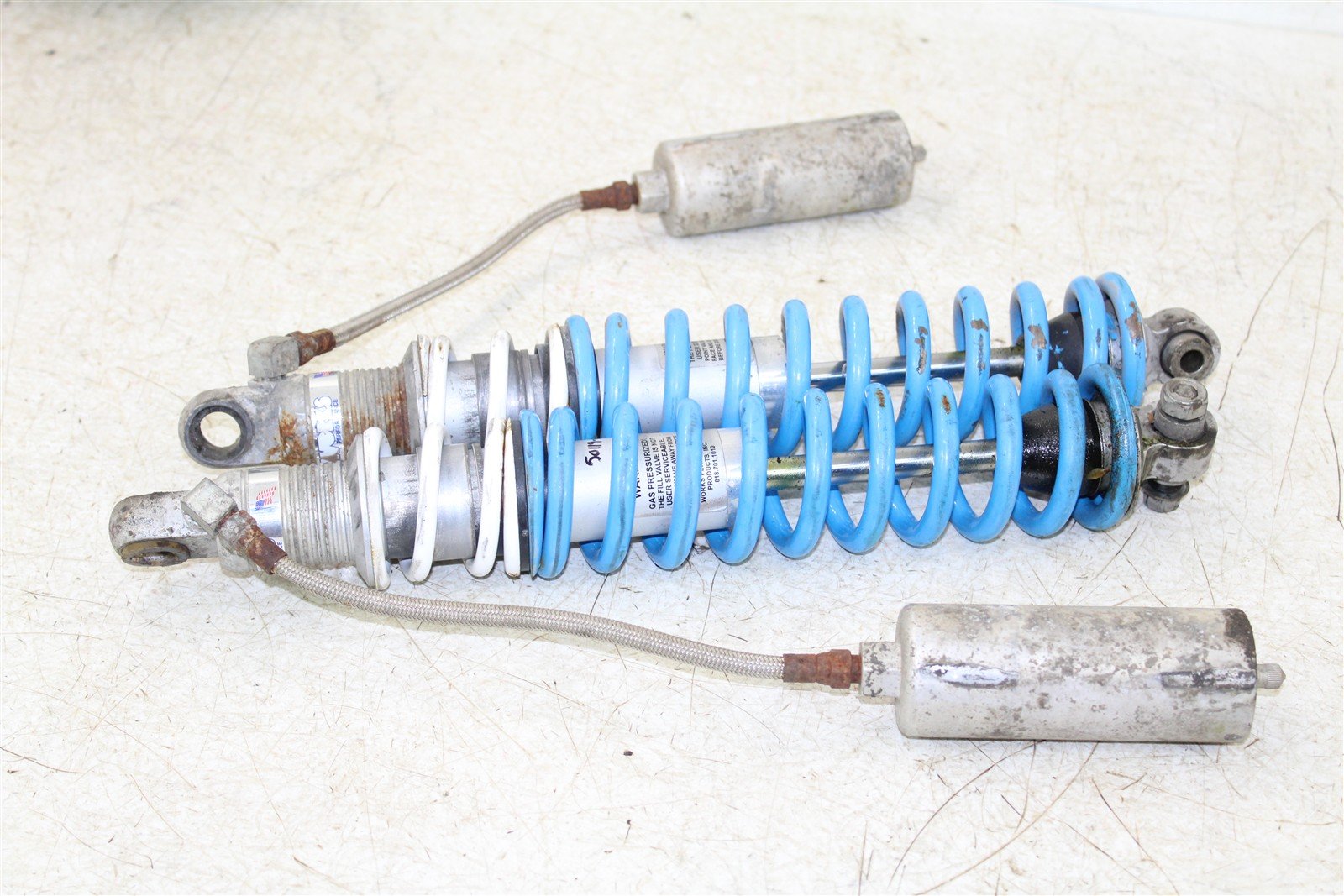1995 Yamaha Wolverine 350 4x4 Works Performance Front Reservoir Shocks 50119