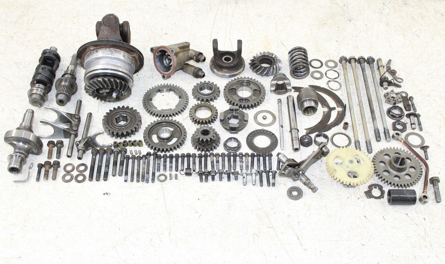 1995 Yamaha Wolverine 350 4x4 Transmission Gears Shift Shaft Forks Drum 50119
