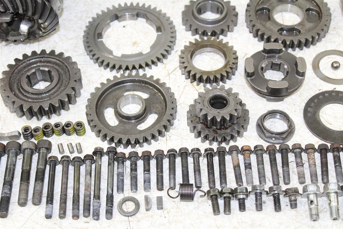 1995 Yamaha Wolverine 350 4x4 Transmission Gears Shift Shaft Forks Drum 50119