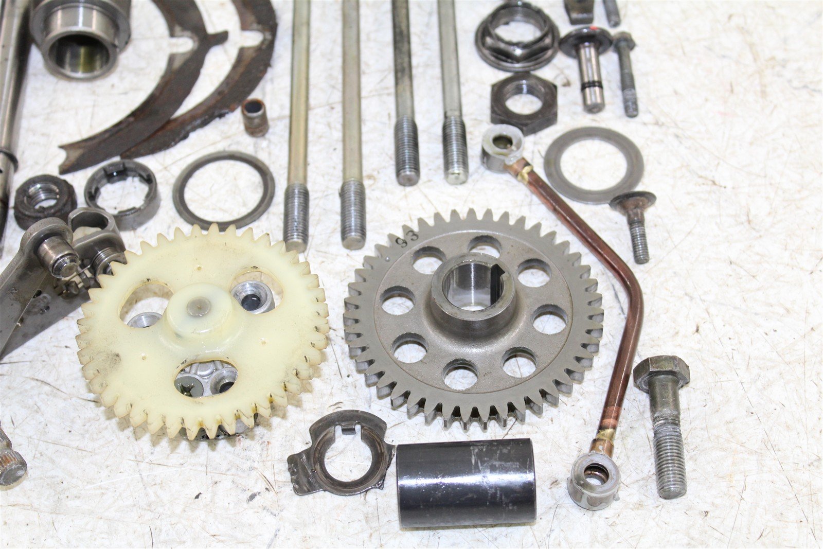 1995 Yamaha Wolverine 350 4x4 Transmission Gears Shift Shaft Forks Drum 50119