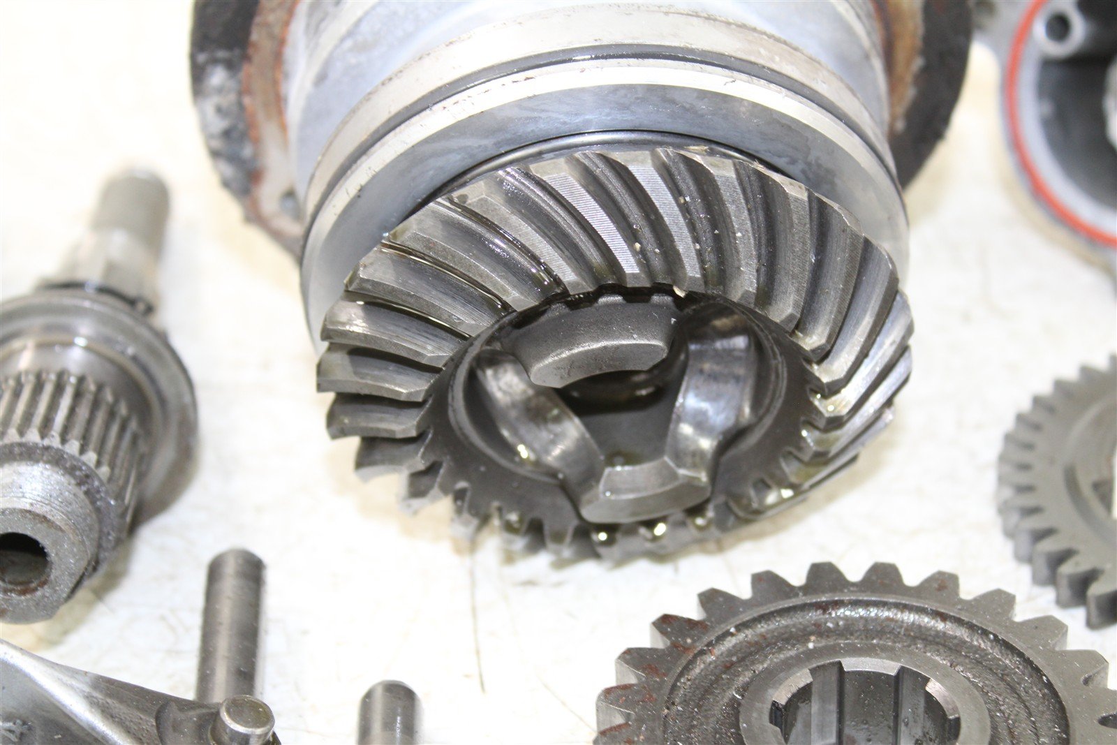 1995 Yamaha Wolverine 350 4x4 Transmission Gears Shift Shaft Forks Drum 50119