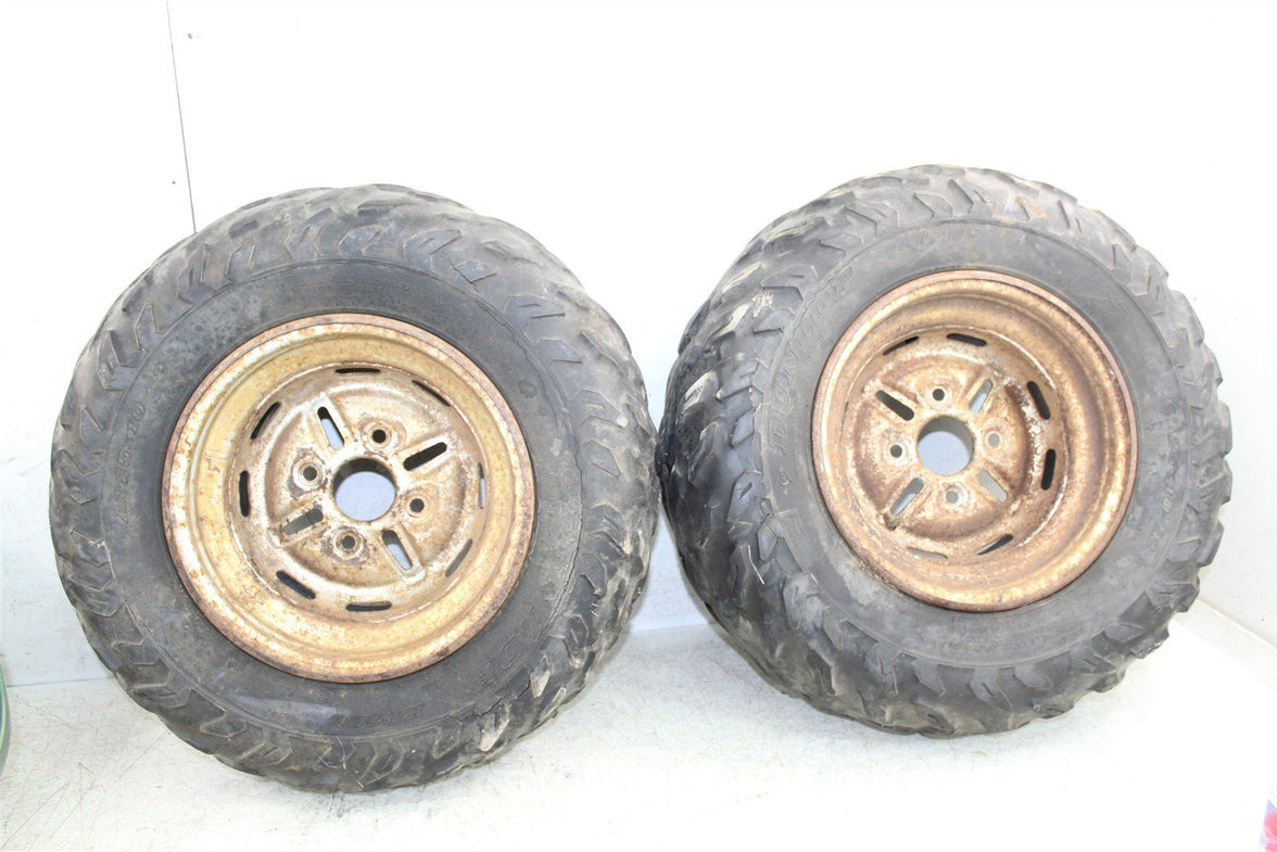 1995 Yamaha Wolverine 350 4x4 Rear Wheel Set Rims 50119