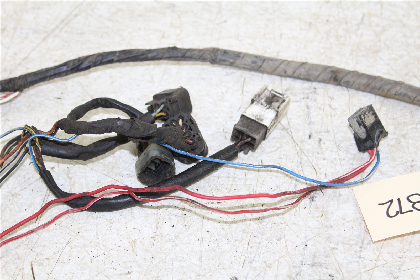 1995 Yamaha Wolverine 350 4x4 Wire Wiring Harness Loom 50119