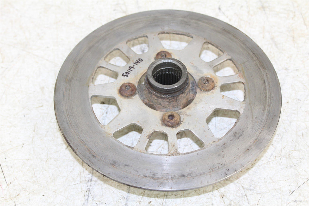 1995 Yamaha Wolverine 350 4x4 Rear Brake Rotor Mount Hub w/ Disc 50119